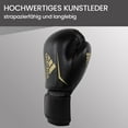 thumbnail image 6 of adidas FLX 3.0 Speed 50 Boxing & Kickboxing Gloves for Women and Men for Light Sparring, Training, Gym, Punching, Fitness and Heavy Bags. 10oz ,Black,Gold, 6 of 7