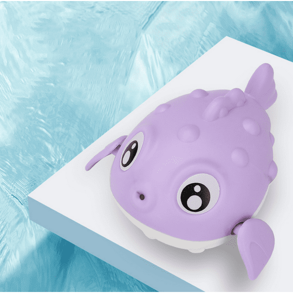1 baby bath toy, water toy (puffer fish)