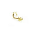 thumbnail image 2 of Nose Screw / Stud / ring 18g Titanium with 3mm Spike End, 2 of 23