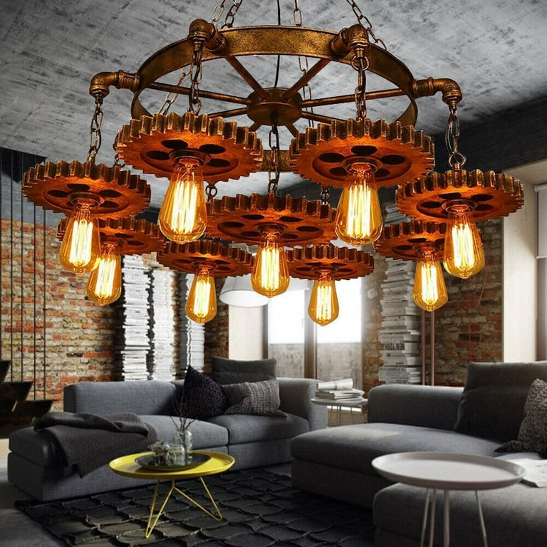 Steampunk dining hotsell room light