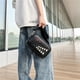thumbnail image 5 of Bolso bandolera informal unisex, Bolso cruzado novedoso, Bolso de viaje para parejas (negro), 5 of 8