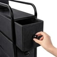 thumbnail image 3 of REAHOME 4 Drawer Vertical Storage Organizer Narrow Dresser, Black Grey, 3 of 7