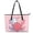 Cute Axolotls with Hearts, variant on Uourmeti PU Leather Saddle Handbag with Waterproof with Zippered Tote Bag for Shopping, Forest with Mushrooms Slightly Curved Bag