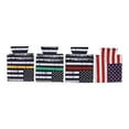 thumbnail image 3 of 4pcs 330ml Can Sleeves Flag Pattern Beer Can Cover Neoprene Bottle Sleeve Drinks Sleeve for Bbq Camping Party (4 Patterns), 3 of 7