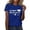 Blue, variant on MEICHEN Graduation Gifts for Her: Senior 2026 Shirts Class Of 2026 T Shirt In My Senior Causal College Graduation Teacher Tee Tops Womens Spring Summer Tops