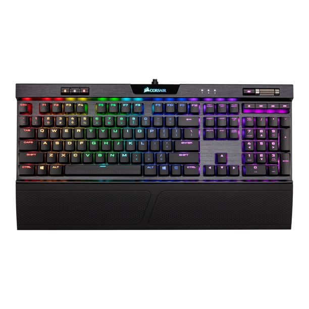 Corsair K70 RGB MK.2 Low Profile RAPIDFIRE Mechanical Gaming Keyboard, Backlit RGB LED, MX Profile Speed - Walmart.com