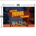 thumbnail image 6 of Total Drama Island Backdrop Taspestry Banner Party Supplies Background Poster Decor Decorations, 6 of 6