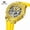 Yellow, variant on Leisure Men's Mechanical Watch Hollow Double Tourbillon Watches Sports Silicone Strap Waterproof Skeleton Wristwatch Men