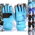 thumbnail image 7 of CPNG Ski Gloves for Kids Waterproof Snow Gloves Cycling Non-Slip Cotton Fleece Lined Gloves Cold Weather, Touchscreen Snowboard Glove, 7 of 7