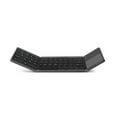 thumbnail image 1 of Thinsony Wireless Keyboard Foldable Micro Rechargeable 64 Keys Bluetooth-compatible 3.0 Computer Laptop Tablet Cellphone Keypad Dark Grey, 1 of 6