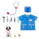 thumbnail image 5 of Juego de rol de Halloween, juego de rol de disfraces para niños y niñas de 3 4 5 6 7 años Ropa veterinaria Zulema Traje de juego de rol, 5 of 8