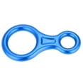 thumbnail image 2 of 35kn Figura 8 Word Depender Rope Rappel Ring Rock Climbing Rescue Gear Gear Ring 8 Anillo, aleación De Aluminio Inquebrantable, 35 Kn Knides Pesados ​​​​con Grandes, 2 of 7