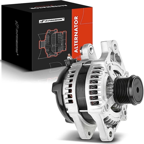 A-Premium Alternator Compatible with Lexus IS250 2010-2015, IS350 2010-2017, GS350 2013-2015, RC300 2016-2017, V6 3.5L, 150 Amp 12V CW 7-Groove Pulley, Replace# 27060-31060