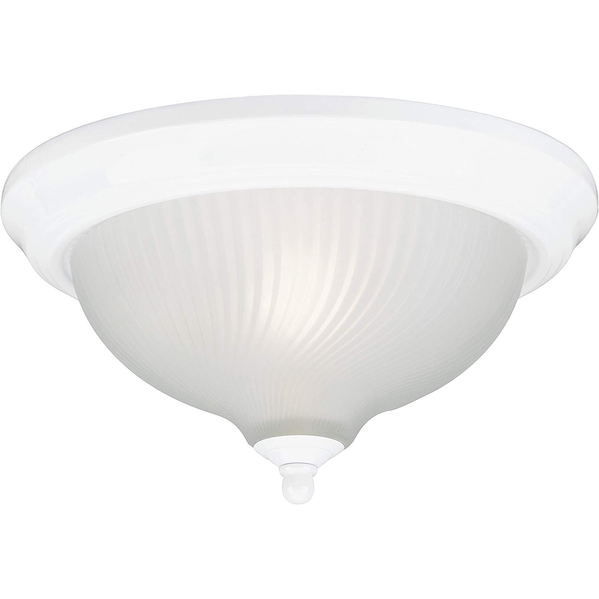Westinghouse Lighting Ceiling Fixture 66378 - White Glass, 11-3/4 Inch, Indoor Use