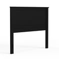 thumbnail image 4 of Wainscott Wood Panel Headboard in Black -  Full Size, 4 of 6