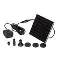 thumbnail image 1 of TIMIFIS Water Pump Solar Water Pump Kit, Solar Powered Water Pump with Many Nozzles, DIY Water Feature Outdoor Pump for Bird Bath, Garden and Fish Tank Outdoor Power Tools, 1 of 6