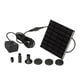 thumbnail image 2 of Fiudx Ofertas flash del día Kit de bomba de agua solar, bomba de agua alimentada por energía solar con muchas boquillas, bomba de agua de bricolaje para exteriores para baño de pájaros, jardín y pece, 2 of 7
