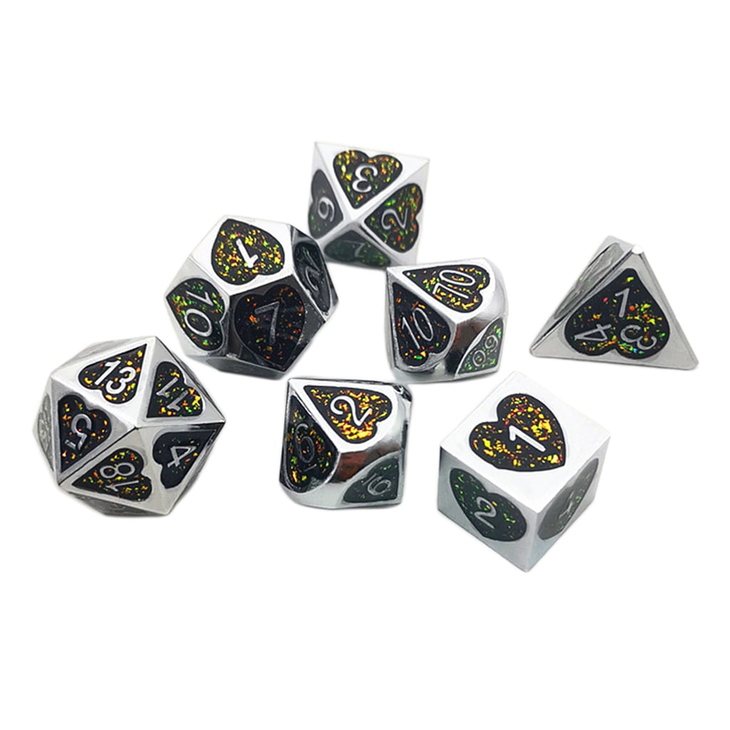 New Pair of Clear 25mm D10 Double Dice 10 Sided Dice in Dice 