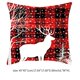 thumbnail image 2 of Decoración Navideña Para El Hogar Funda De Almohada Estilo Asta Funda De Almohada Suave Asta De Navidad Funda De Almohada Con Hilo De Coser Limpio Cremallera Oculta Para El Hogar Hotel Oficina Guardurnaity HA017709-00, 2 of 7