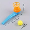 thumbnail image 2 of 10pcs Plastic Pipe-shaped Floating Blowing Balls, Suitable For Children's Holiday Parties, Interesting Gifts, Exercise Lung Capacity And Concentration, A Variety Of Colors To Mix And Match, 2 of 4