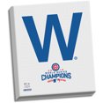 thumbnail image 1 of Chicago Cubs "The W" 2016 World Series Champions 22x26 Celebration Stretched Canvas, 1 of 1