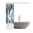 thumbnail image 3 of WOPOP Fantasy Wonderful Pegasus Shower Curtain, Unicorn Polyester Fabric Shower Curtain Bathroom Sets 60x72 Inches, 3 of 3