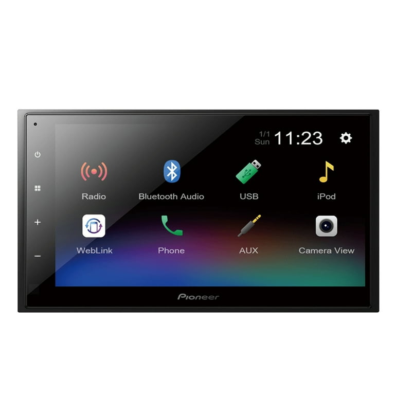 Pioneer Bluetooth/US/チューナー・DSPメインユニット M… DMH-A345BT 6.8″ Car Stereo Digital Media AV Receiver with
