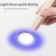 thumbnail image 1 of Lámpara de mano para decoración de uñas, pequeña lámpara portátil para decoración de uñas, foco de almacenamiento de energía, lámpara de terapia de luz mini de secado rápido para uñas, 1 of 2