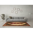 thumbnail image 3 of Ahgly Company Indoor Rectangle Persian Brown Traditional Area Rugs, 7' x 9', 3 of 4