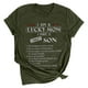 thumbnail image 1 of Camiseta de manga corta con estampado de letras y cuello redondo suelto a la moda de verano para mujer Pompotops hfajkhk134037, 1 of 4
