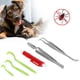 thumbnail image 4 of Herramienta De Eliminación De Garrapatas, Kit De Herramientas De Eliminación De Garrapatas Portátil Duradero, Práctico Profesional Para Cachorros Y Gatos Para Perros, 4 of 8