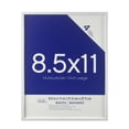 thumbnail image 3 of Studio Decor 8.5" x 11" White Basics Multipurpose Wall Frames - Includes Pre-attached Hanging Hardware, Horizontal or Vertical Display - 4 Pack, 3 of 3