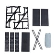 thumbnail image 2 of Dog Stairs for Bed, Fabric Dog Stairs Steps Foldable Sturdy Structure Dog Ramp Pet Ramp Large Dogs with  Climbing Ladder for Outdoor Car SUV Truck, 2 of 7