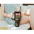 thumbnail image 4 of Marvel Comics The Avengers 40-Ounce Black Stainless Steel Tumbler With Handle, 4 of 8