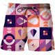 thumbnail image 1 of Pantalones cortos con estampado 3D para hombre, Shorts de playa con patrón abstracto, a la moda, con personalidad, para jugar en el mar, 2023 Fivean unisex, 1 of 2