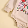 thumbnail image 5 of Youmylove Boys Girls Christmas Long Sleeve Letter Printed Pullover Romper Sweatshirt Bodysuits Toddler Jumpsuits Clothing Playwear, 5 of 6