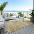 thumbnail image 6 of Addison Rugs Chantille Indoor/Outdoor Geometric Gold Washable Rectangle Rug, 10' x 14', 6 of 6