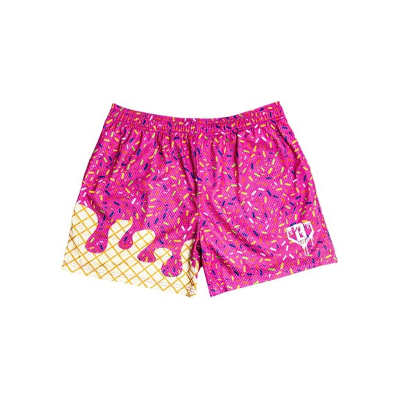 Shorts Baseball Lifestyle 101 Juvenil Fresa