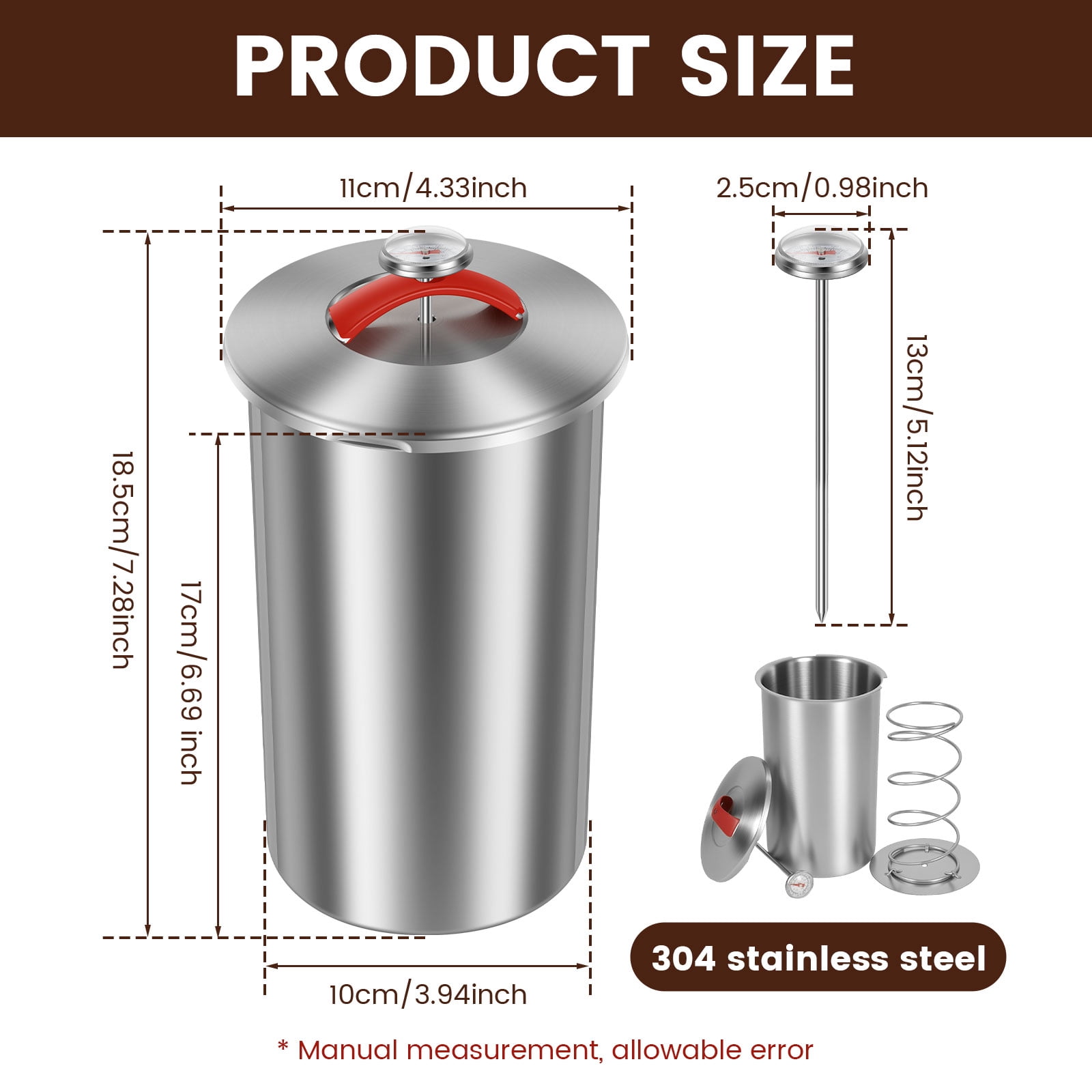 Deli Meat Press Mold Make Your Own Healthy Homemade Ham with This Stainless Steel Lunch Meat Press Our Ham Maker Includes Thermometer