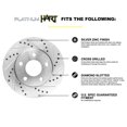 thumbnail image 3 of Kit De Rotores Y Frenos Traseros Hart Brakes |Pastillas De Freno Traseras| Rotores Y Pastillas De Freno| Pastillas Y Rotores De Freno Cerámicos | 2006-2010 Bmw 323I 2006-2010 Bmw 325I 2007-2013 Bmw 32, 3 of 5
