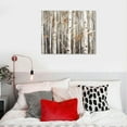 thumbnail image 4 of COMIO Framed White Birch Trees Wall Art Canvas for Bedroom, Landscape Forest Wall Painting for Living Room,Kitchen Office Home Decor, 4 of 4