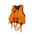 thumbnail image 2 of 1Pc Water Sports Life Vest High Buoyancy Safety Flotation Adjustable Safety Vest for Surfing Fishing Rafting Activities, Orange M, 2 of 4