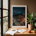 thumbnail image 6 of Broadway X 7th - Los Angeles California Photography Oak Framed Wall Art Print 12 x 18 inches, 6 of 59