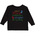 thumbnail image 3 of Inktastic Civil engineer like Daddy Boys or Girls Long Sleeve Toddler T-Shirt, 3 of 5