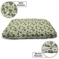 thumbnail image 3 of Vine Pet Bed, Vineyard Pattern with Bunch of Grapes and Vine Leaves Print on Silhouette Background, Resistant Pad for Dogs and Cats Cushion with Removable Cover, 24" x 39", Multicolor, by Ambesonne, 3 of 4