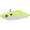 Chartreuse Flash, variant on Rat-L-Trap 3.5" Lipless Crankbait, Chrome Black Back, 3/4 oz.