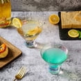 thumbnail image 2 of Vasos de Martini sin tallo Lysenn iridiscentes, juego de 4 unidades, 230 ml, 2 of 9