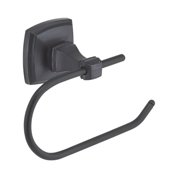 Rok Hardware Wall Mounted Tissue / Toilet Paper Holder, Brushed Oil-Rubbed Bronze