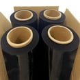 thumbnail image 3 of QXDRAGON 18" x 1500' 80 Gauge 4-Roll Pallet Wrap Stretch Film Hand Shrink Wrap 1500FT, 3 of 7