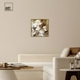 thumbnail image 3 of Earth Tones Canvas Fall Abstract Art by Art Remedy, Gold Frame, 24" x 24", 3 of 7